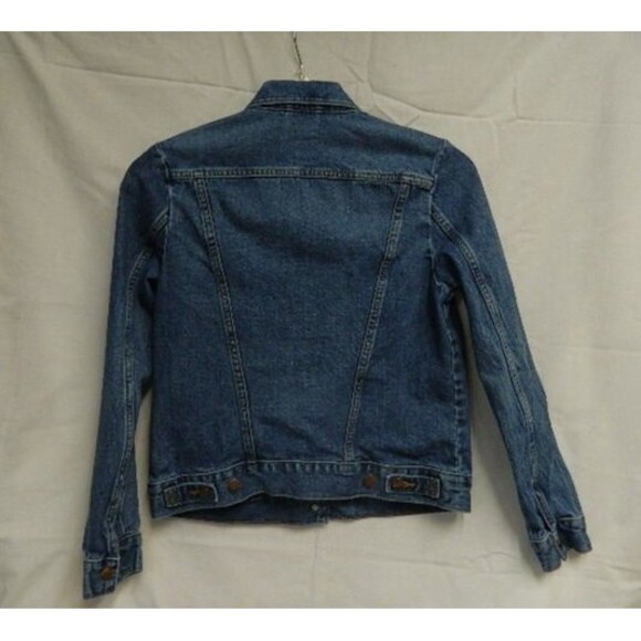 Wrangler ICONS Women's Blue Denim Jacket 124WJ Size Small - Picture 5 of 16